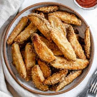 Oven-Baked Sesame Fries