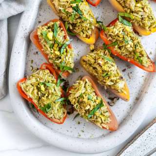Stuffed Roasted Sweet Peppers