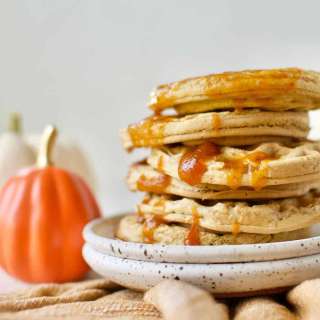 Vegan Pumpkin Waffles