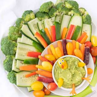 Veggie Turkey Platter