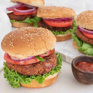 Spicy Red Bean Burger