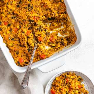 Easy Black Bean Quinoa Casserole