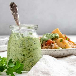 Parsley Pesto with Arugula