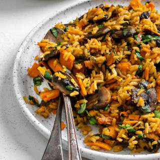Healthy Sweet Potato Fried Rice
