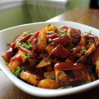 Ketchup Baked Home Fries