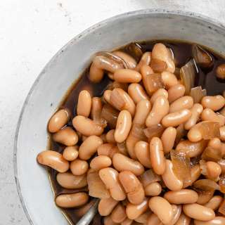 Vegan Slow Cooker Baked Beans