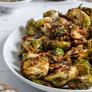 Crispy Air Fryer Brussels Sprouts
