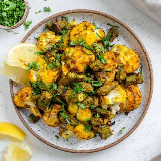 Spiced Roasted Okra Recipe