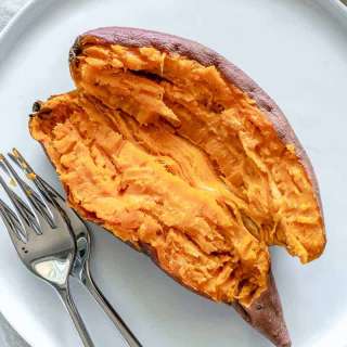 How to Microwave Sweet Potatoes