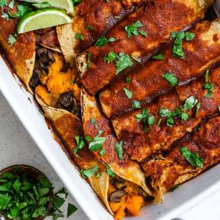 Sweet Potato Enchiladas