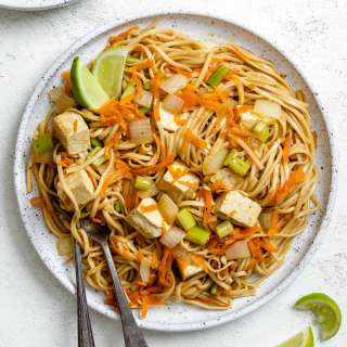 Pancit Bihon [Filipino-Inspired Rice Noodles]