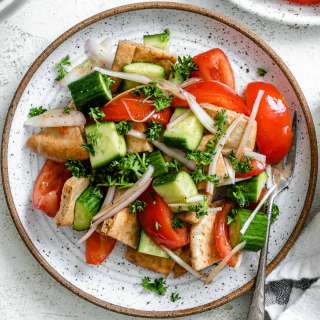 Pita Panzanella Salad