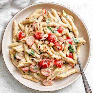 20-Minute Creamy Tahini Pasta
