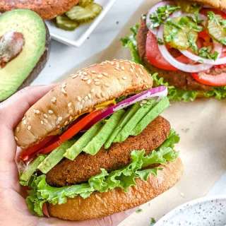 Southwest Black Bean Burger