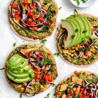 Vegan Tortilla Pizza