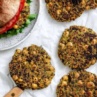Easy Quinoa Chickpea Patties