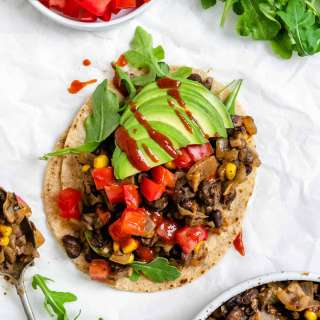 Vegan Black Bean Tacos [2 Ways]