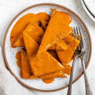 Easy Buffalo Tofu [Fried, Baked, Air Fri]