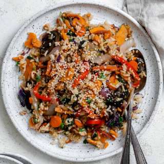 Veggie-Packed Vegan Fried Rice