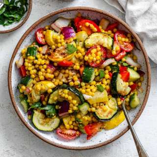 Couscous Salad with Fresh Veggies
