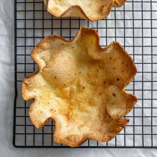 Crispy Baked Tortilla Bowls