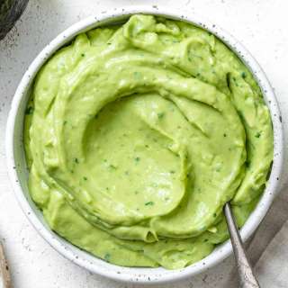 Mexican Avocado Crema [5 Minute]