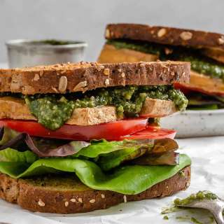 Pesto Tofu Sandwich Recipe
