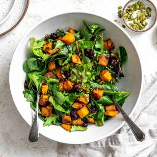 Fall Roasted Pumpkin Salad