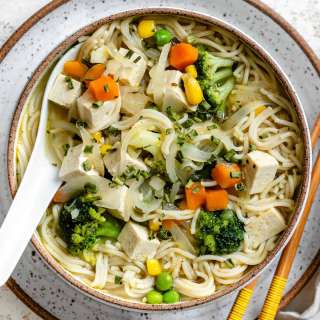10-Minute Vegan Ramen [With Instant Ramen]