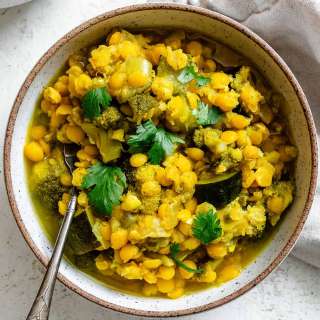 Veggie Turmeric Yellow Split Peas