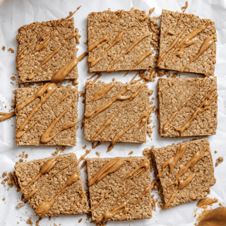 Peanut Butter Oatmeal Bars [Flapjacks]