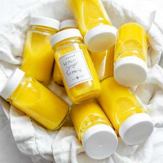 Lemon Ginger Turmeric Shots