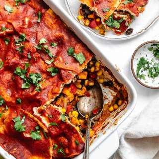 Vegetarian Enchilada Casserole