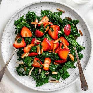 Strawberry Kale Salad