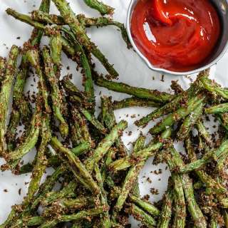 Crispy Green Bean Fries [Baked + Air Fryer]