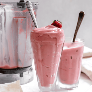 Strawberry Banana Milkshake