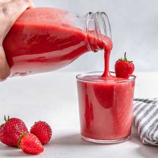 Simple Strawberry Juice Recipe