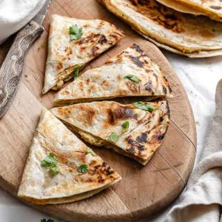 Vegan Bean Quesadillas