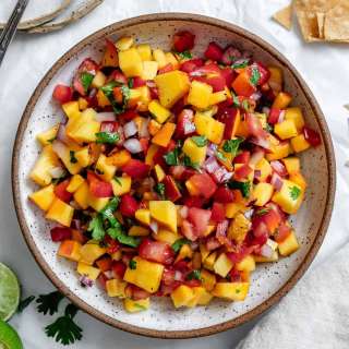 Easy Peach Salsa