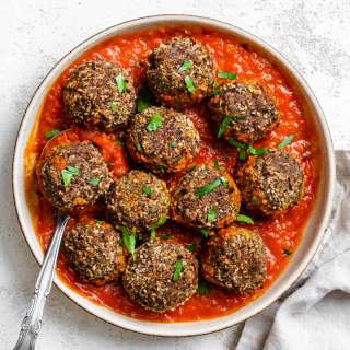 Easy Black Bean Meatballs