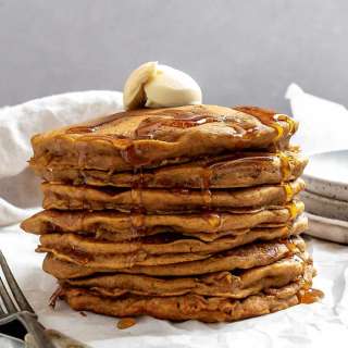 Easy Sweet Potato Pancakes (Vegan)
