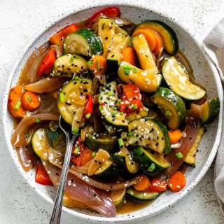 Easy Zucchini Stir Fry