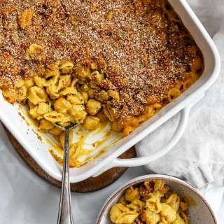 Vegan Baked Mac and Cheese