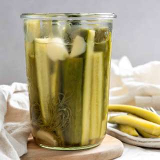 Quick Easy Refrigerator Pickles