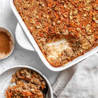 Carrot Cake Baked Oats