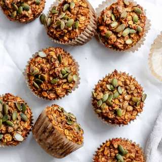 Pumpkin Oatmeal Muffins