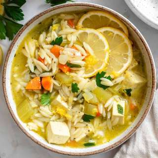 Lemon Orzo Soup