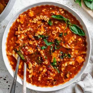 Vegan Lasagna Soup