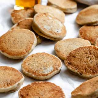 Easy Vegan Pancakes [Regular or Mini]