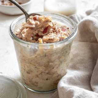 Apple Cinnamon Overnight Oats